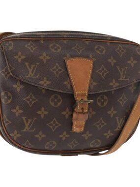 Authentic LOUIS VUITTON Monogram Jeune Fille GM Shoulder Bag M51225 LV